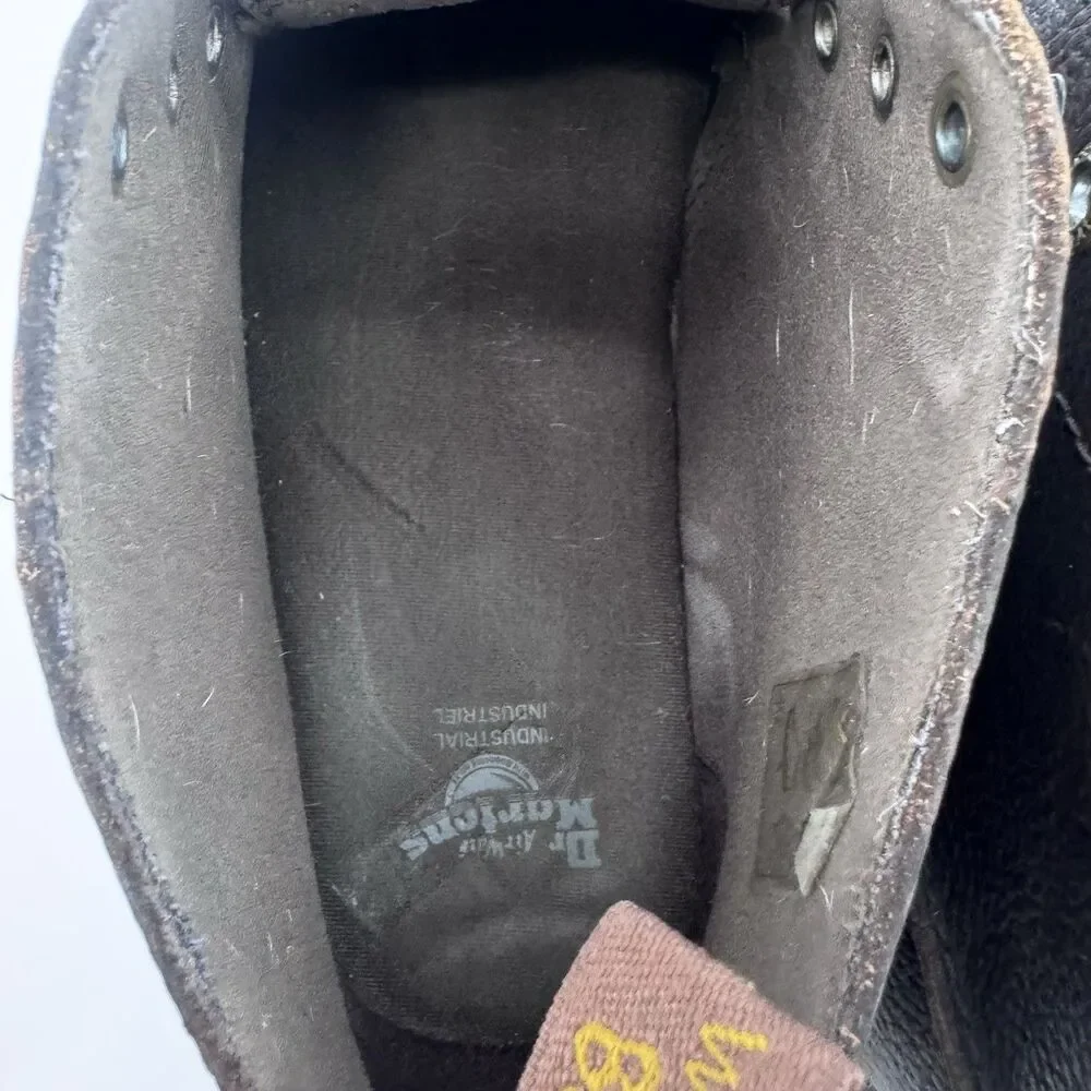 Dr. Martens Sussex Dark Brown Pebbled Leather Men's Size US 11 Chukka Boots